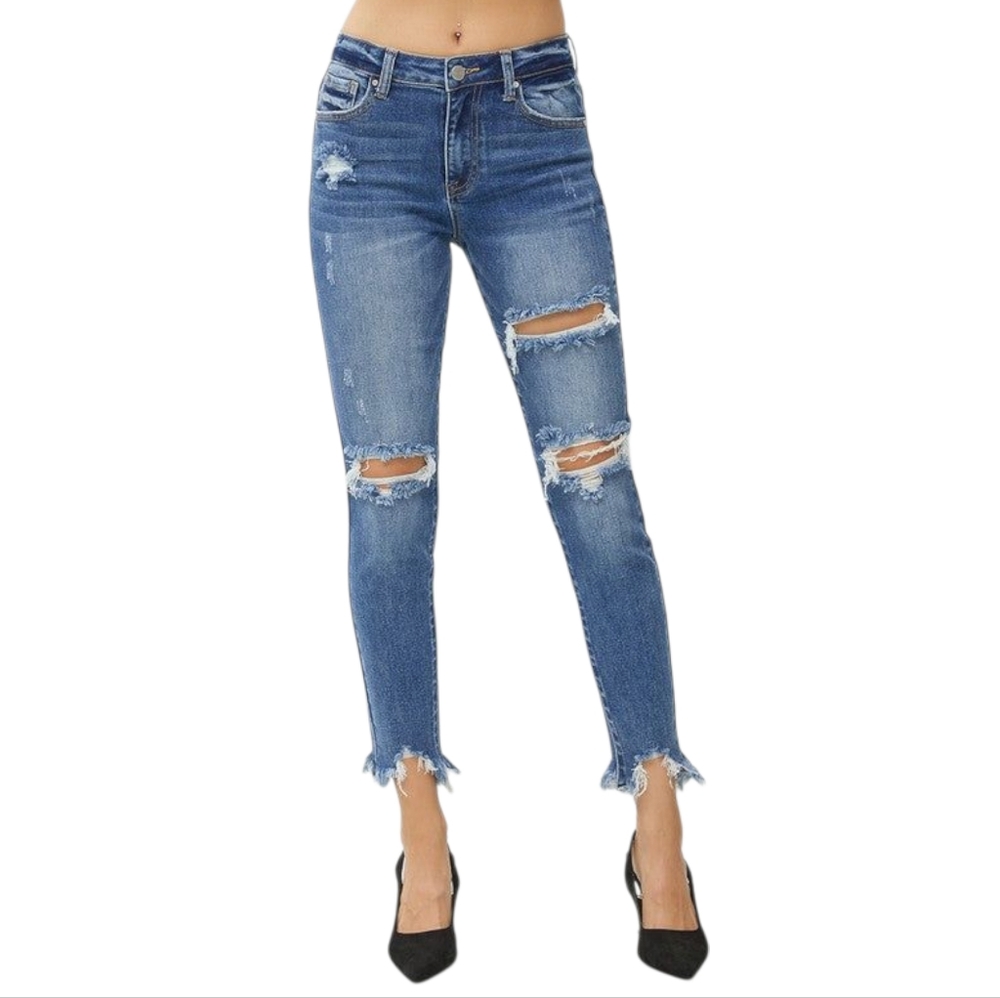 Risen Skinny Jeans